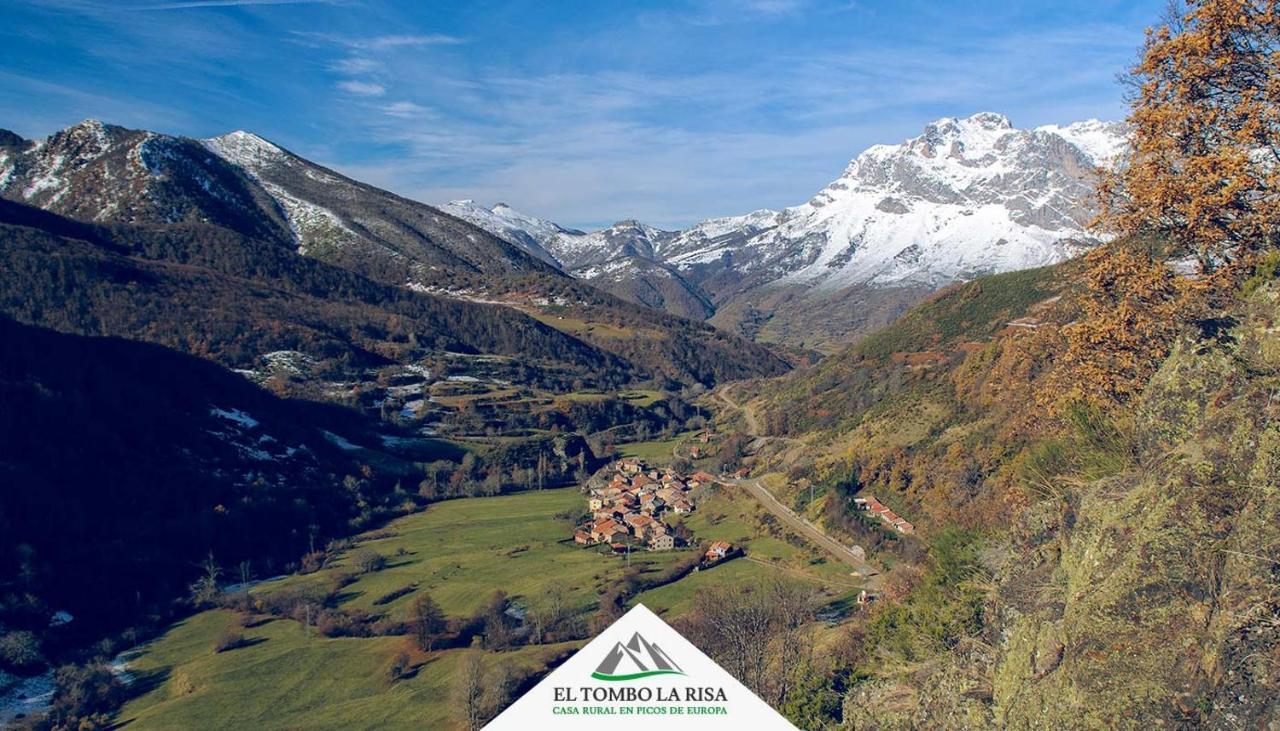 Casa Rural El Tombo La Risa Santa Maria de Valdeon ภายนอก รูปภาพ