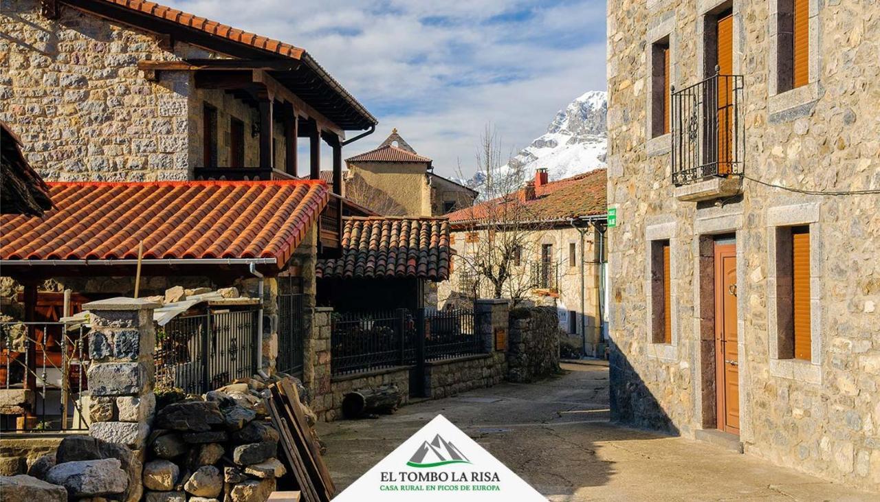 Casa Rural El Tombo La Risa Santa Maria de Valdeon ภายนอก รูปภาพ