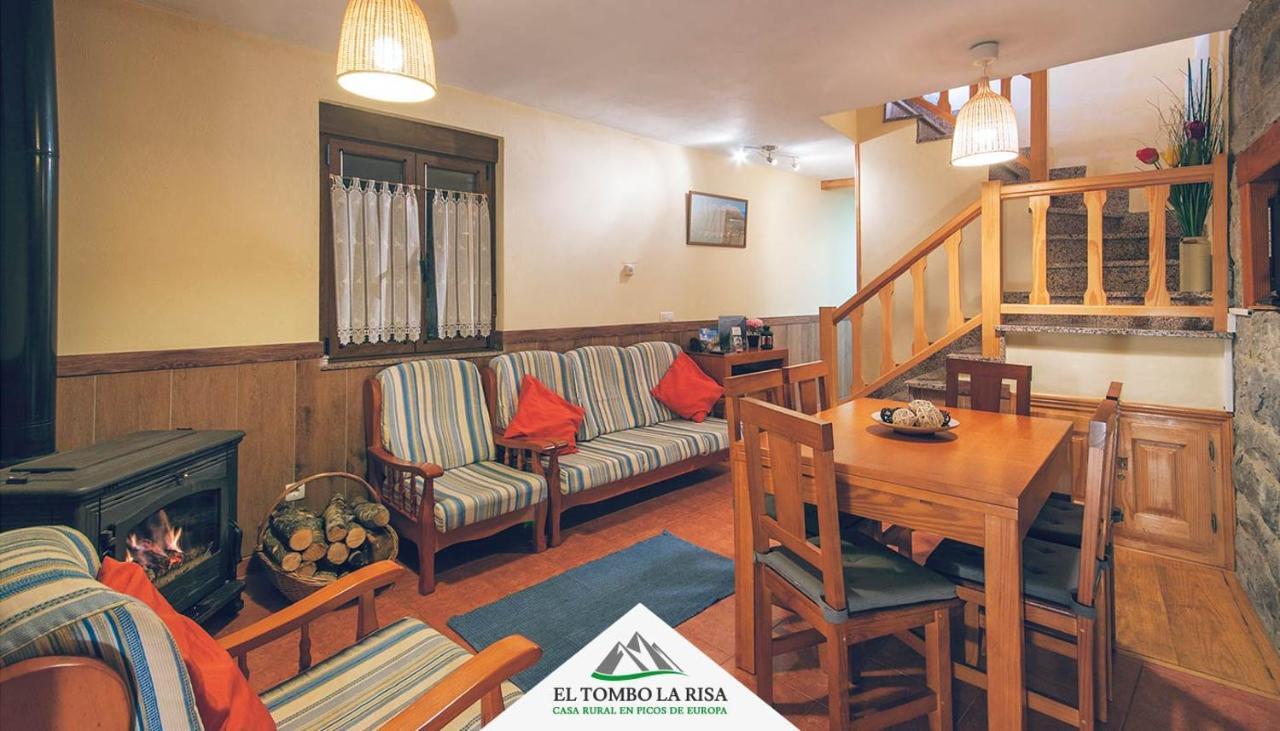 Casa Rural El Tombo La Risa Santa Maria de Valdeon ภายนอก รูปภาพ