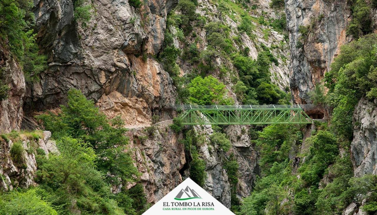 Casa Rural El Tombo La Risa Santa Maria de Valdeon ภายนอก รูปภาพ