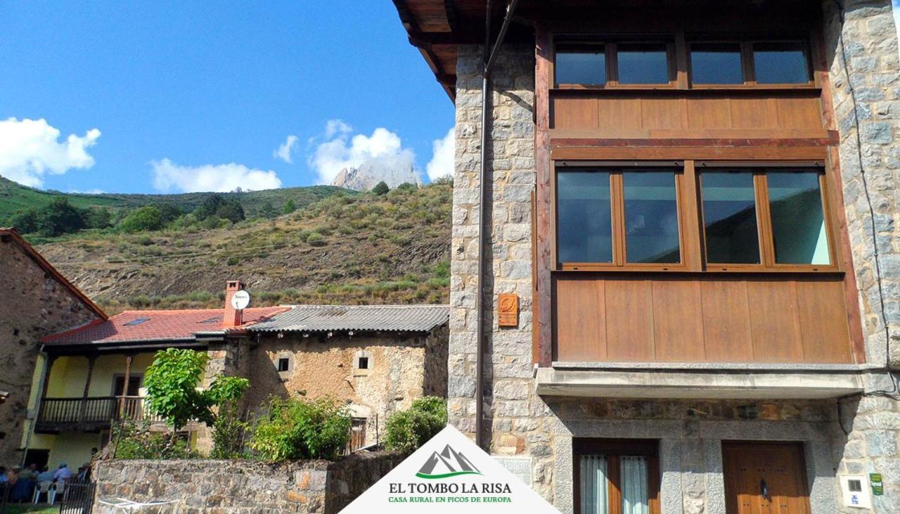 Casa Rural El Tombo La Risa Santa Maria de Valdeon ภายนอก รูปภาพ