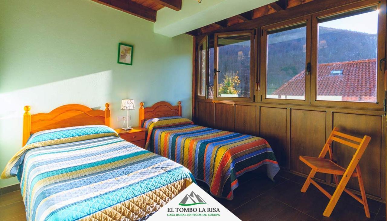 Casa Rural El Tombo La Risa Santa Maria de Valdeon ภายนอก รูปภาพ
